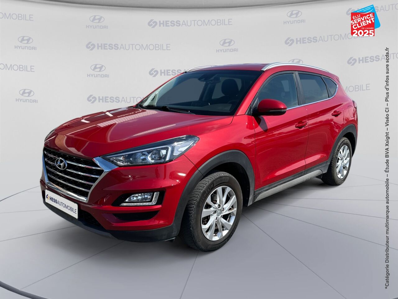Véhicule d'occasion HYUNDAI TUCSON 1.6 CRDI 115CH CREATIVE EURO6D-EVAP SIEGES CHAUF GPS CAMERA chez Renault Mulhouse