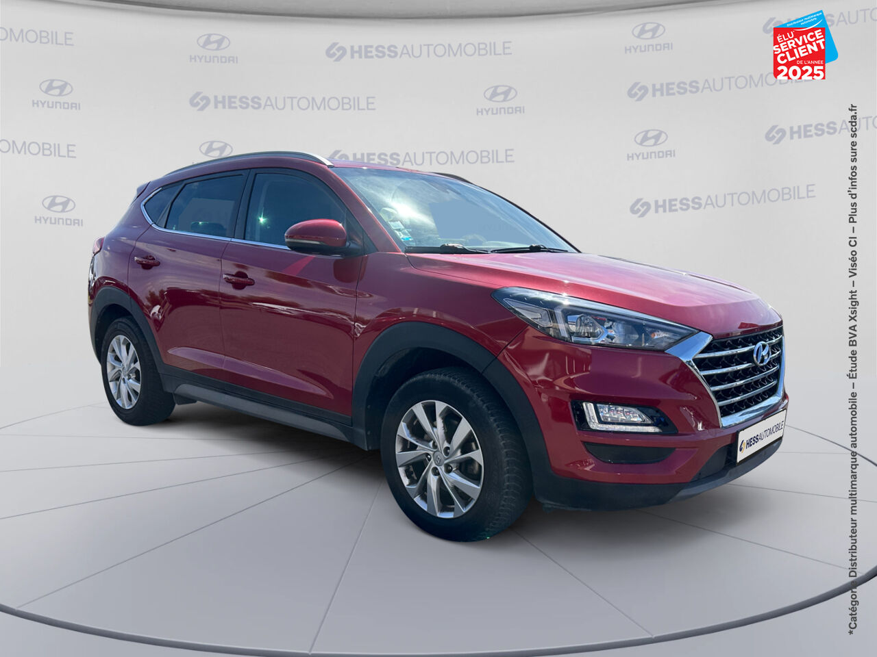 Véhicule d'occasion HYUNDAI TUCSON 1.6 CRDI 115CH CREATIVE EURO6D-EVAP SIEGES CHAUF GPS CAMERA chez Renault Mulhouse