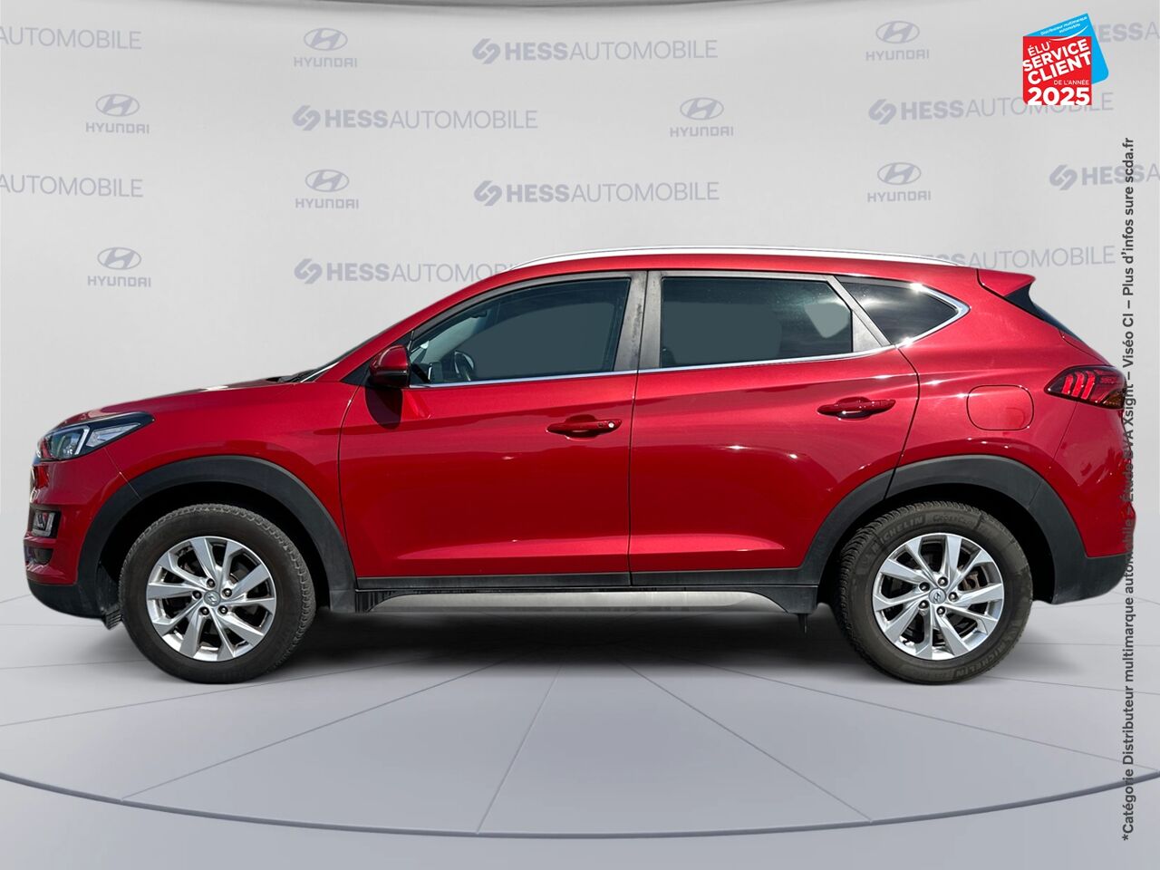 Véhicule d'occasion HYUNDAI TUCSON 1.6 CRDI 115CH CREATIVE EURO6D-EVAP SIEGES CHAUF GPS CAMERA chez Renault Mulhouse