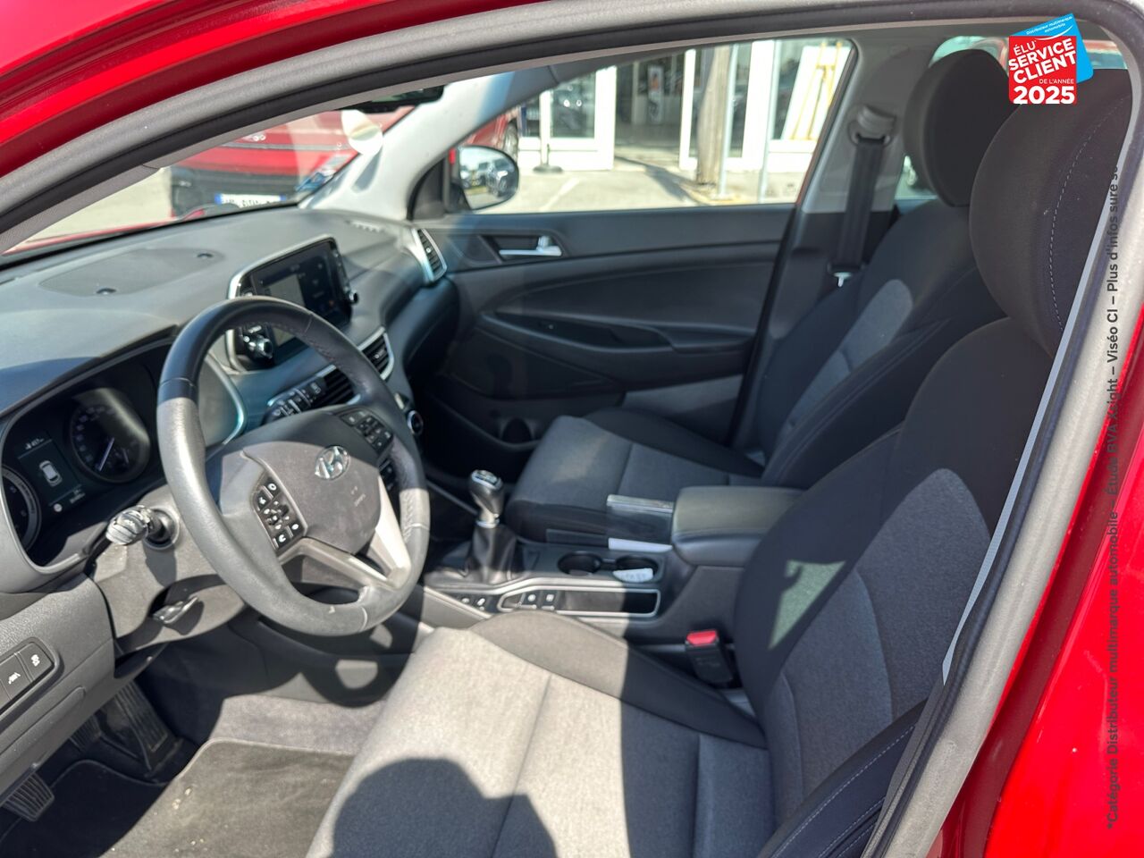 Véhicule d'occasion HYUNDAI TUCSON 1.6 CRDI 115CH CREATIVE EURO6D-EVAP SIEGES CHAUF GPS CAMERA chez Renault Mulhouse