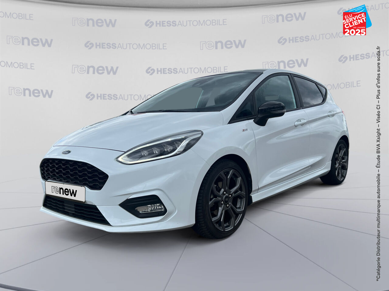 Véhicule d'occasion FORD FIESTA 1.0 ECOBOOST 100CH STOPSTART ST-LINE 5P EURO6.2 chez Renault Colmar