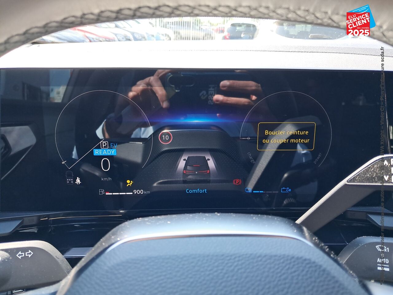 Véhicule d'occasion RENAULT ESPACE 1.2 E-TECH FULL HYBRID 200CH TECHNO chez Renault Colmar