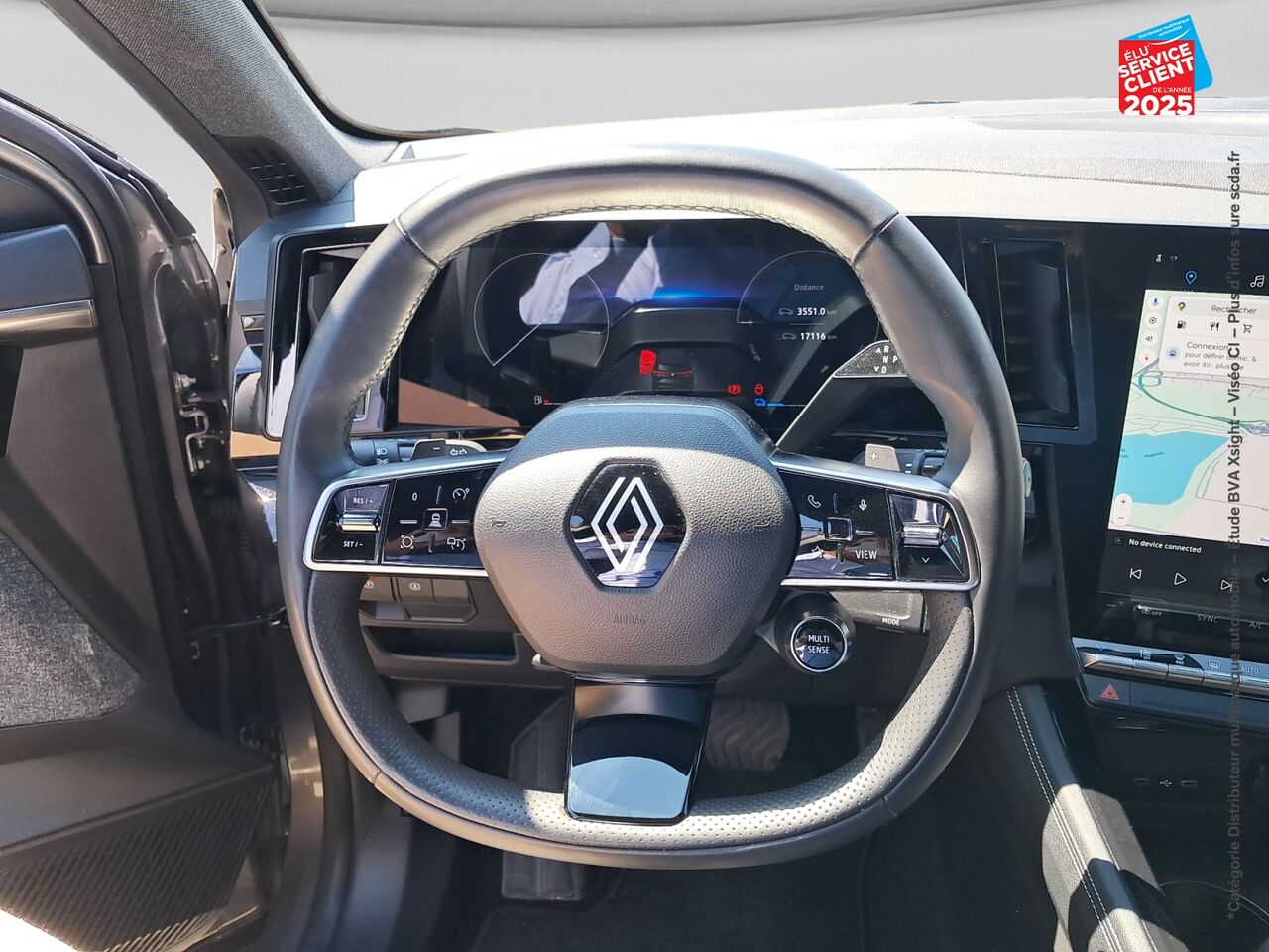 Véhicule d'occasion RENAULT ESPACE 1.2 E-TECH FULL HYBRID 200CH TECHNO chez Renault Colmar