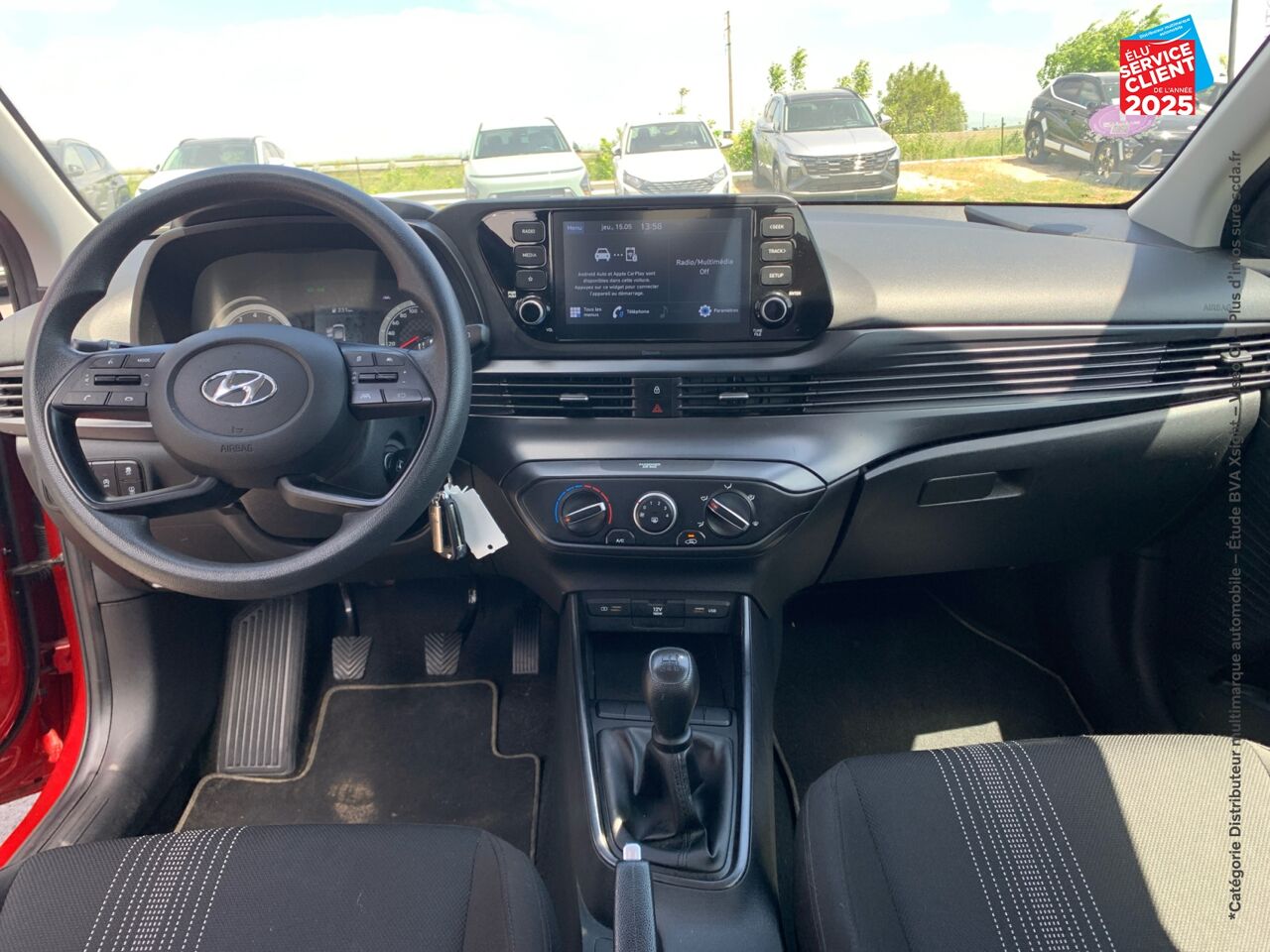 Véhicule d'occasion HYUNDAI I20 1.2 84CH INITIA CAMERA GPS chez Hyundai Chalons