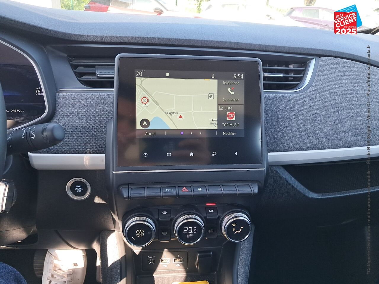 Véhicule d'occasion RENAULT ZOE E-TECH LIMITED CHARGE NORMALE R110 ACHAT INTEGRAL chez Toyota Verdun