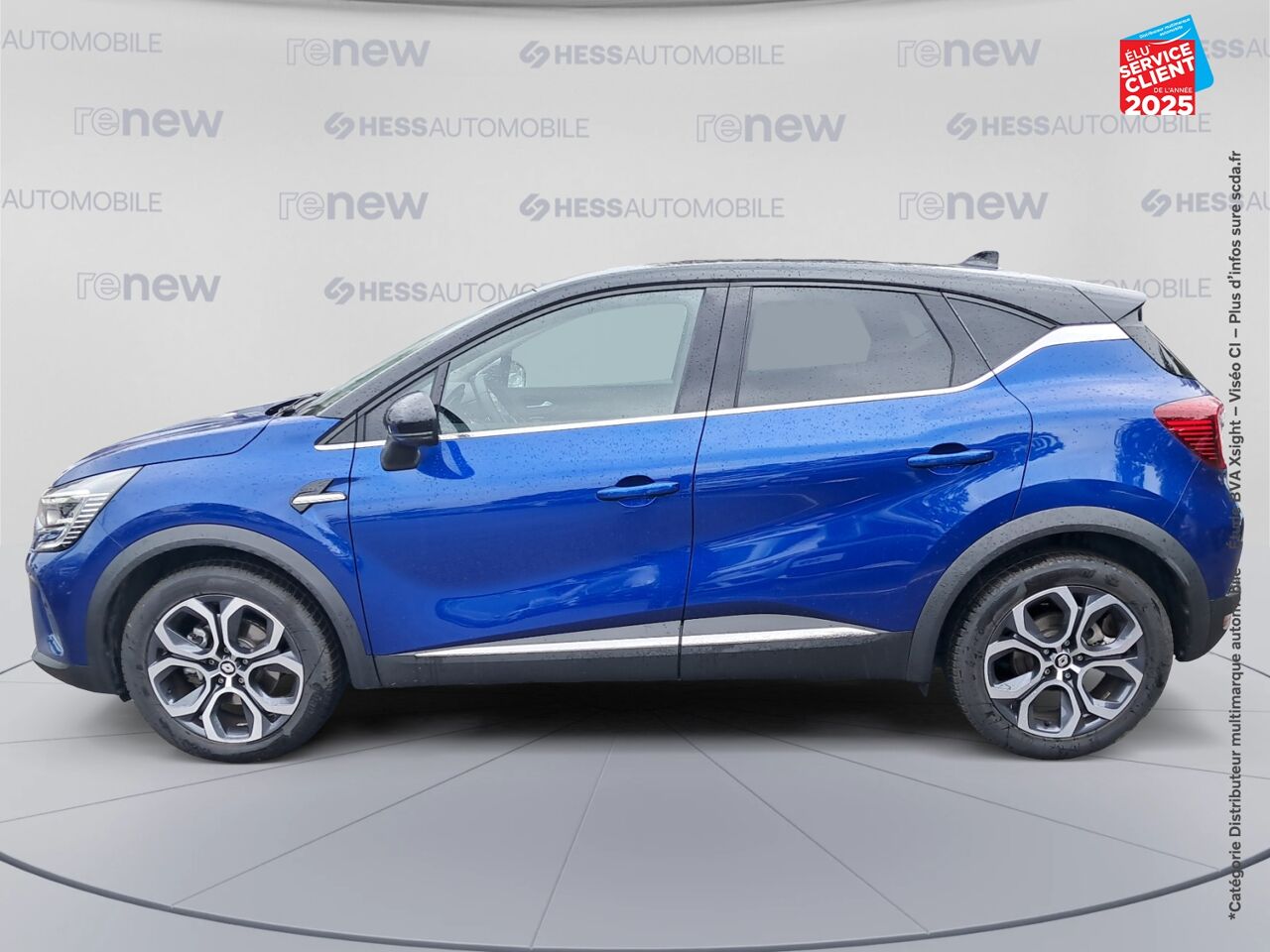Véhicule d'occasion RENAULT CAPTUR 1.6 E-TECH HYBRIDE 145CH TECHNO chez Toyota Thionville
