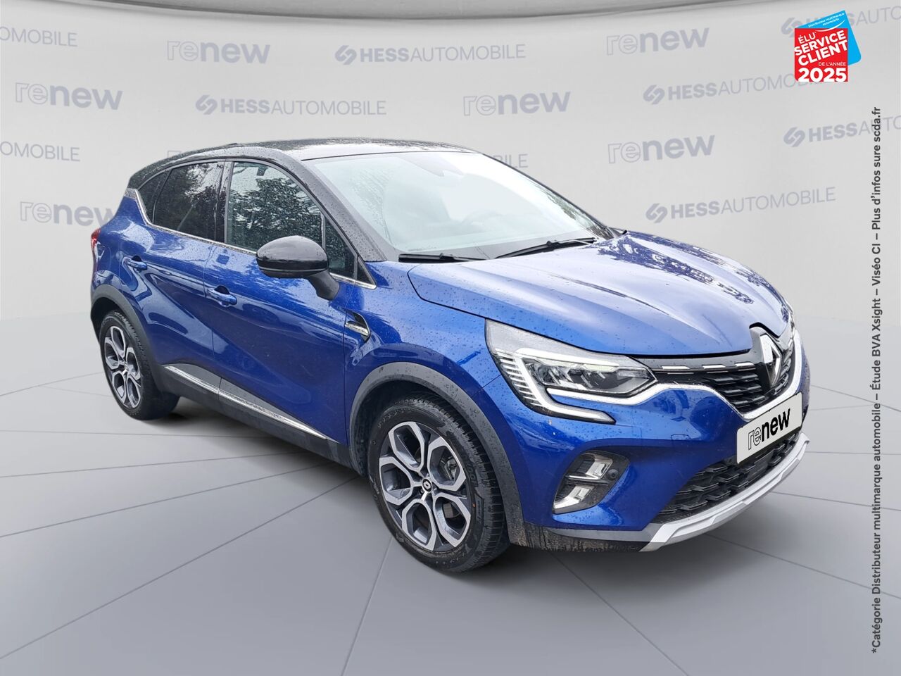Véhicule d'occasion RENAULT CAPTUR 1.6 E-TECH HYBRIDE 145CH TECHNO chez Toyota Thionville