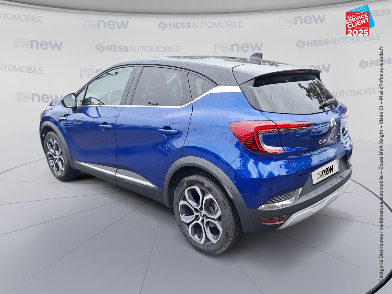 Véhicule d'occasion RENAULT CAPTUR 1.6 E-TECH HYBRIDE 145CH TECHNO chez Toyota Thionville