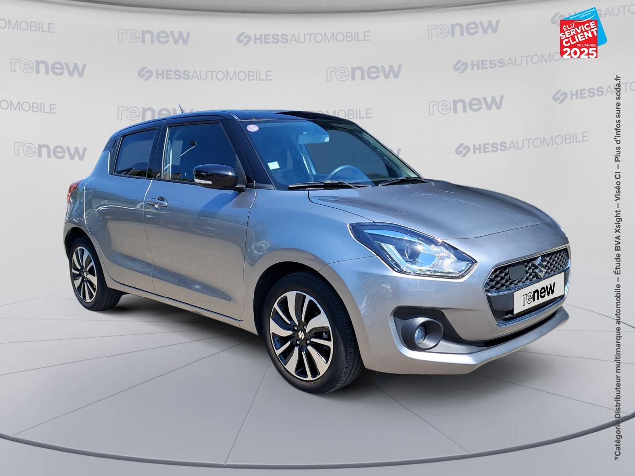 Véhicule d'occasion SUZUKI SWIFT 1.0 BOOSTERJET HYBRID SHVS 111CH PACK EURO6D-T CAMERA chez Renault Saint-Louis