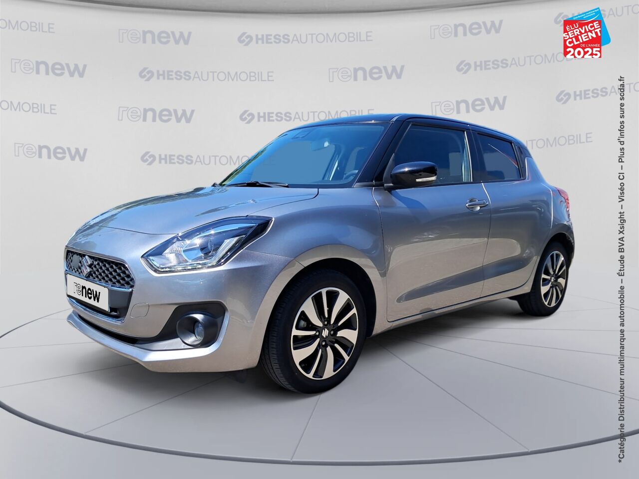 Véhicule d'occasion SUZUKI SWIFT 1.0 BOOSTERJET HYBRID SHVS 111CH PACK EURO6D-T CAMERA chez Renault Saint-Louis