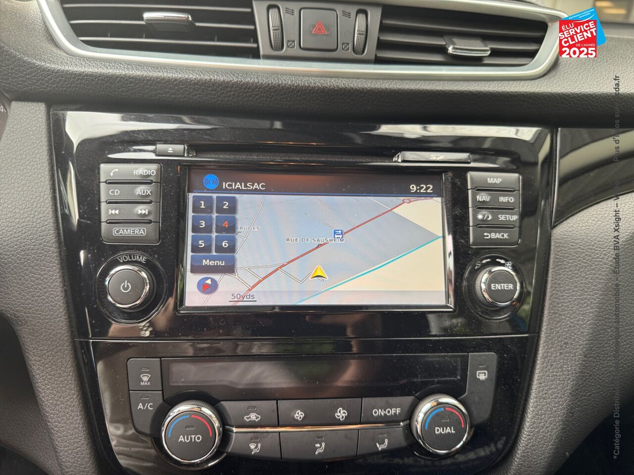 Véhicule d'occasion NISSAN QASHQAI 1.6 DCI 130CH N-CONNECTA XTRONIC GPS CAMERA chez Renault Saint-Louis