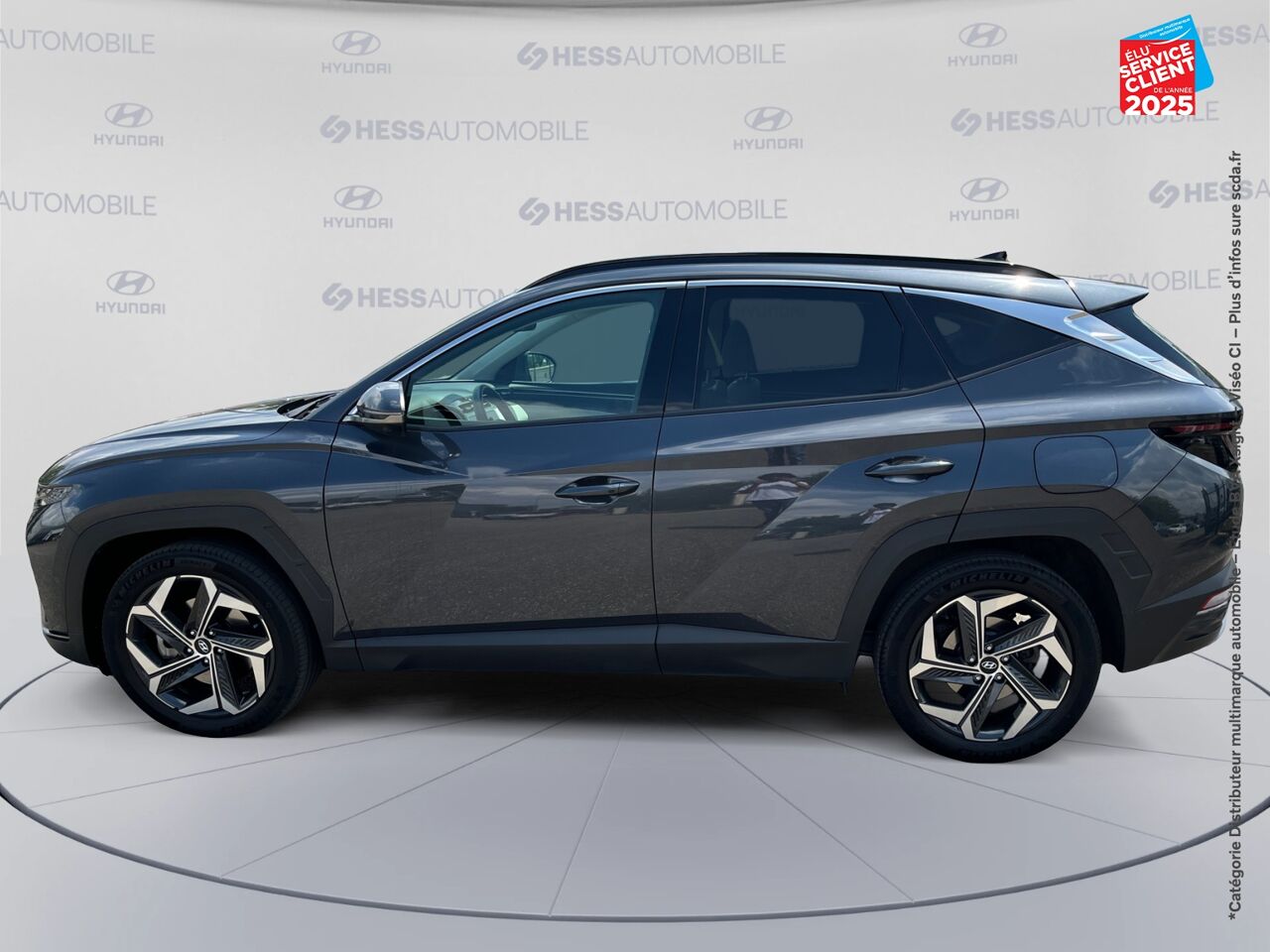 Véhicule d'occasion HYUNDAI TUCSON 1.6 T-GDI 230CH HYBRID EXECUTIVE BVA6 SIEGE CHAUF VENTIL VOLANT CHAUF CAMERA chez Hyundai Epernay