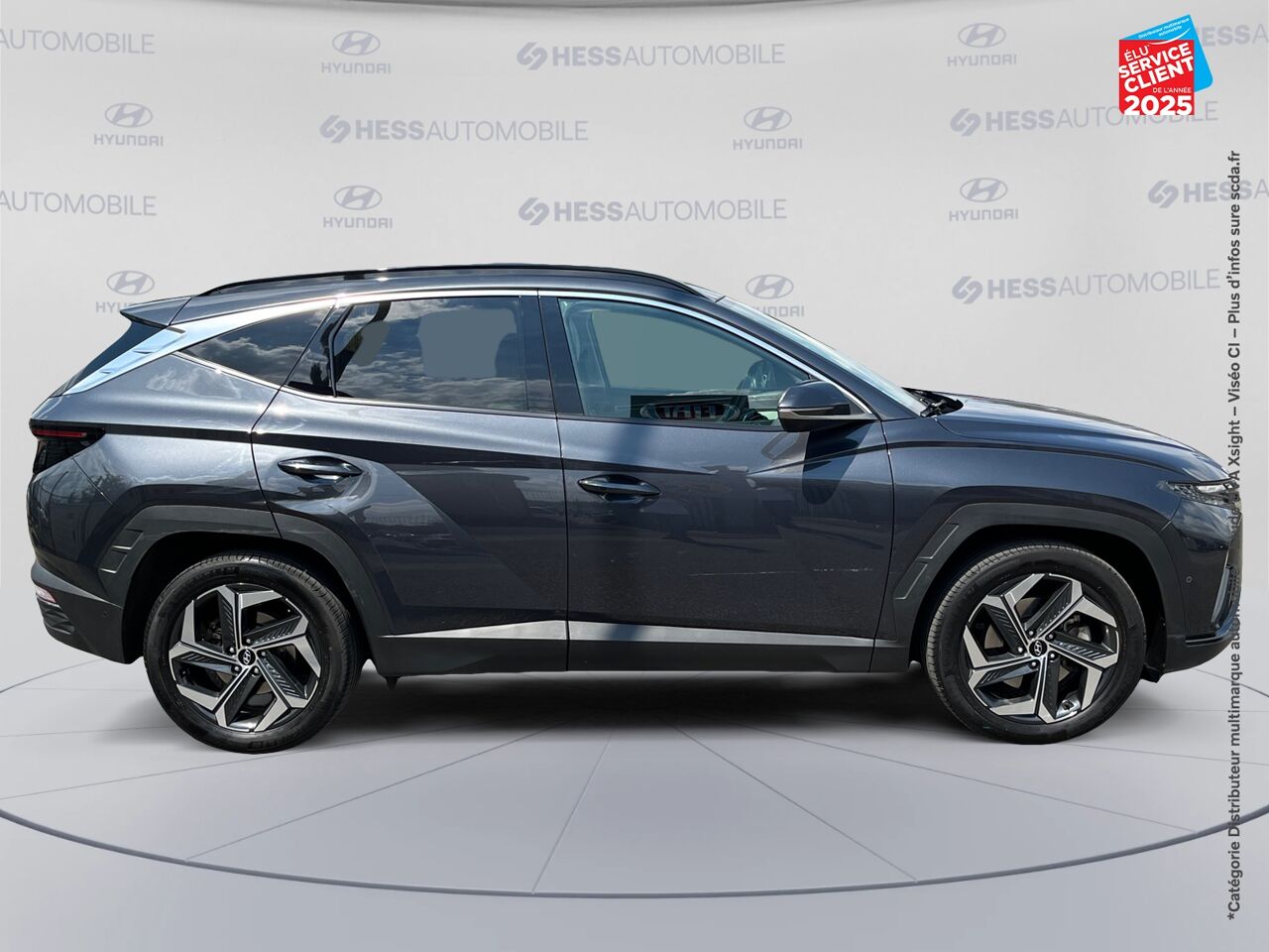Véhicule d'occasion HYUNDAI TUCSON 1.6 T-GDI 230CH HYBRID EXECUTIVE BVA6 SIEGE CHAUF VENTIL VOLANT CHAUF CAMERA chez Hyundai Epernay