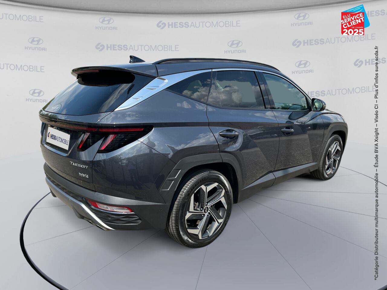 Véhicule d'occasion HYUNDAI TUCSON 1.6 T-GDI 230CH HYBRID EXECUTIVE BVA6 SIEGE CHAUF VENTIL VOLANT CHAUF CAMERA chez Hyundai Epernay