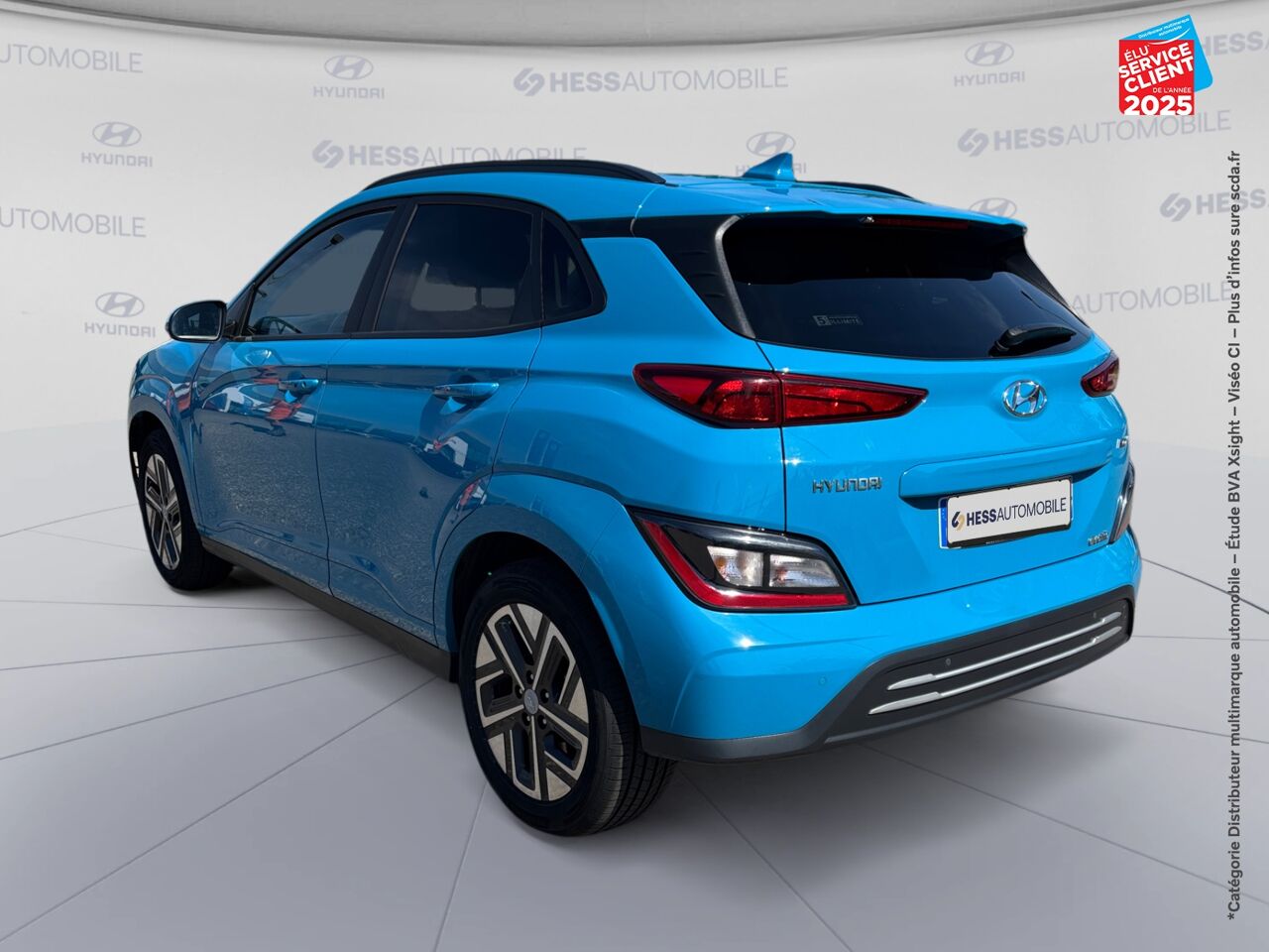 Véhicule d'occasion HYUNDAI KONA ELECTRIC 39KWH - 136CH INTUITIVE CAMERA CARPLAY chez Hyundai Reims