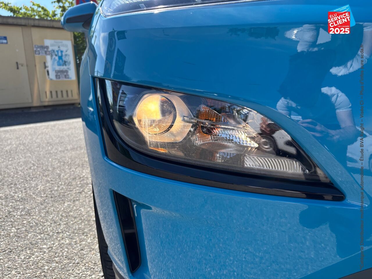 Véhicule d'occasion HYUNDAI KONA ELECTRIC 39KWH - 136CH INTUITIVE CAMERA CARPLAY chez Hyundai Reims