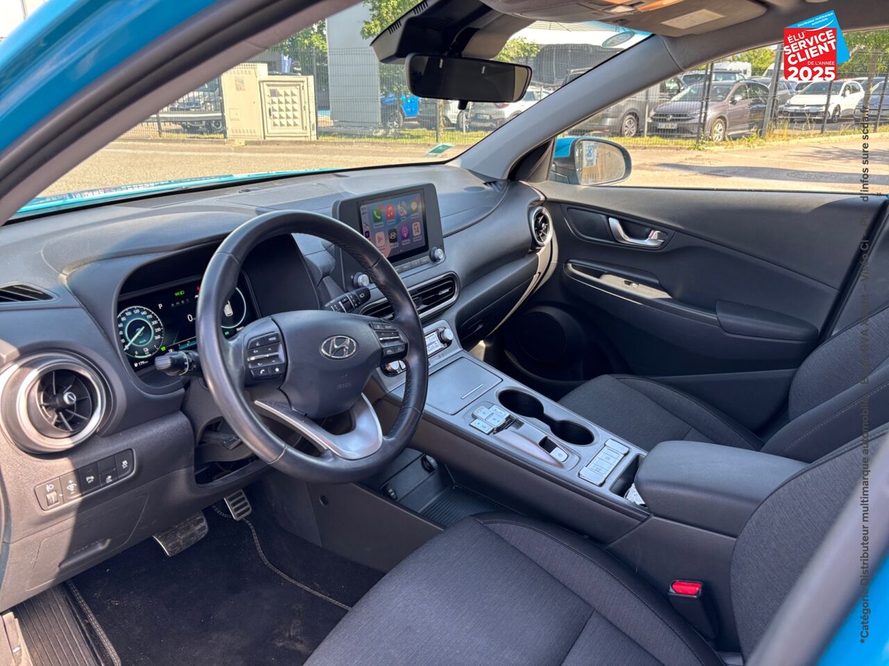 Véhicule d'occasion HYUNDAI KONA ELECTRIC 39KWH - 136CH INTUITIVE CAMERA CARPLAY chez Hyundai Reims