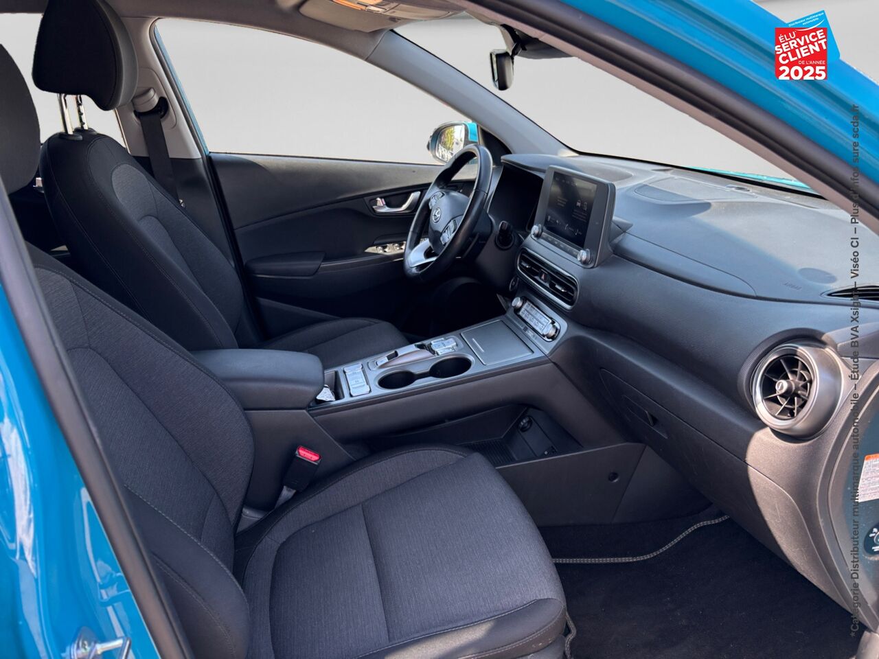 Véhicule d'occasion HYUNDAI KONA ELECTRIC 39KWH - 136CH INTUITIVE CAMERA CARPLAY chez Hyundai Reims