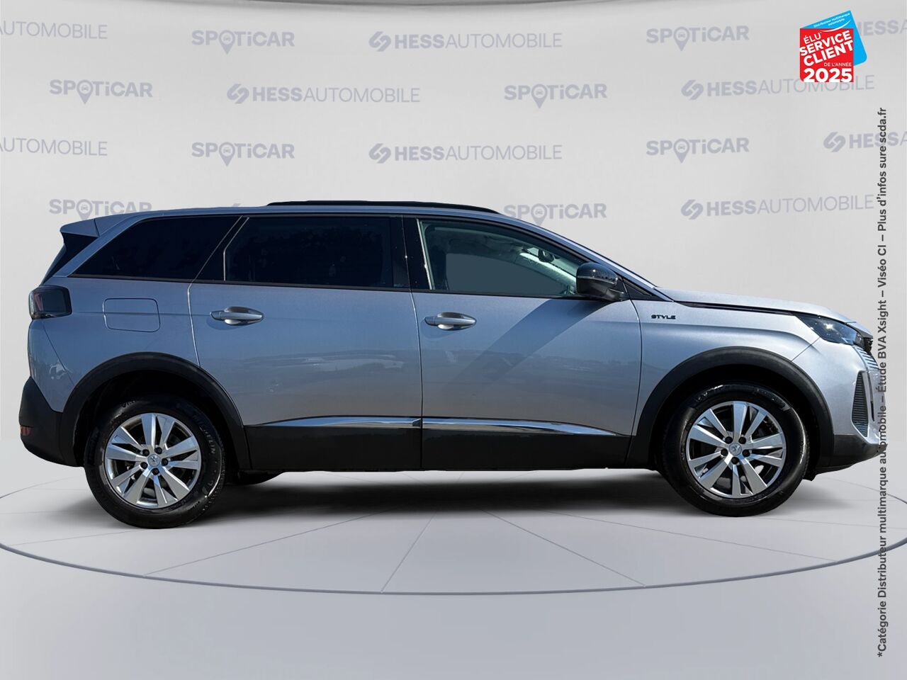 Véhicule d'occasion PEUGEOT 5008 1.5 BLUEHDI 130CH S/S STYLE EAT8 CAMERA GPS chez Renault Saint-Louis