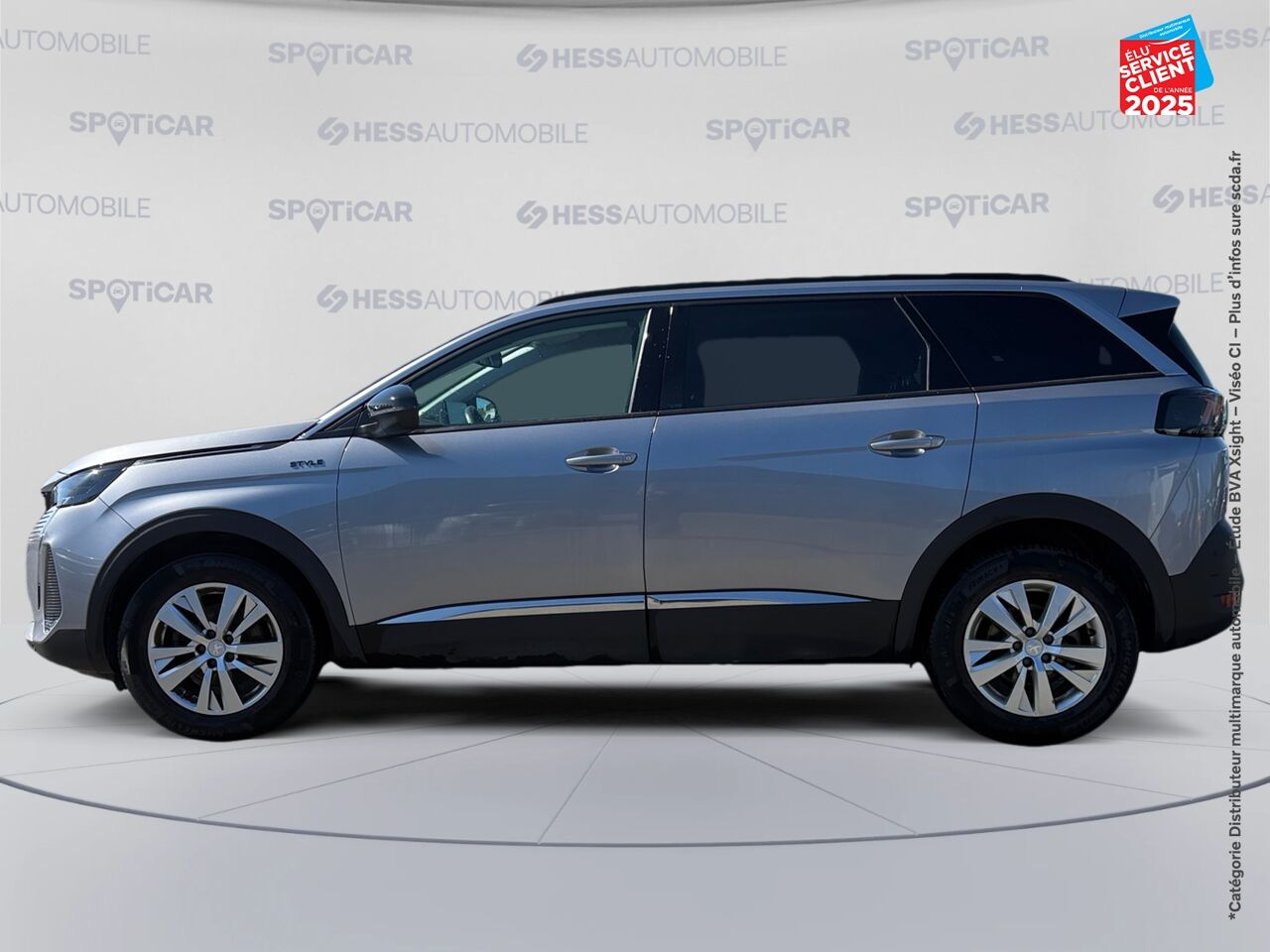 Véhicule d'occasion PEUGEOT 5008 1.5 BLUEHDI 130CH S/S STYLE EAT8 CAMERA GPS chez Renault Saint-Louis
