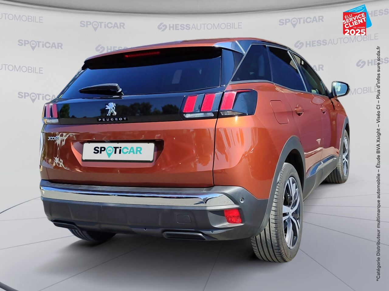 Véhicule d'occasion PEUGEOT 3008 1.5 BLUEHDI 130CH E6.C ALLURE SS EAT8 chez Toyota Verdun