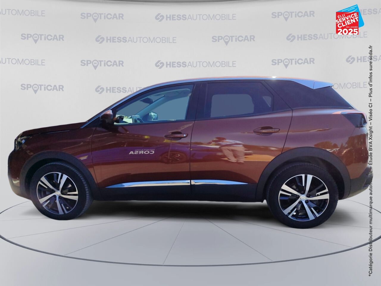 Véhicule d'occasion PEUGEOT 3008 1.5 BLUEHDI 130CH E6.C ALLURE SS EAT8 chez Toyota Verdun