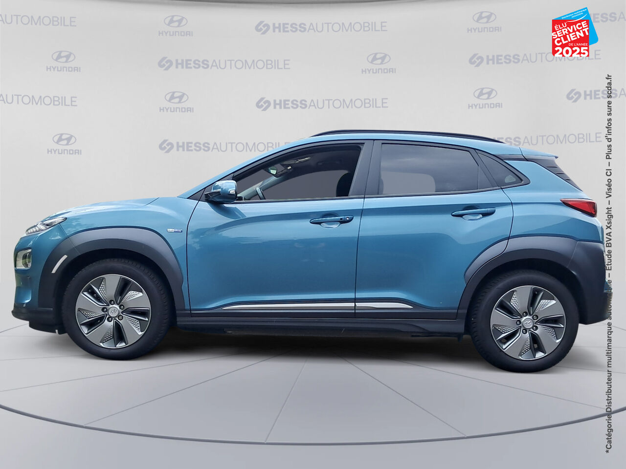 Véhicule d'occasion HYUNDAI KONA ELECTRIC 136 CH CREATIVE SIEGES CHAUF CAMERA HUD chez Renault Colmar