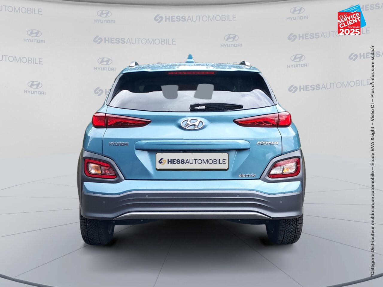 Véhicule d'occasion HYUNDAI KONA ELECTRIC 136 CH CREATIVE SIEGES CHAUF CAMERA HUD chez Renault Colmar