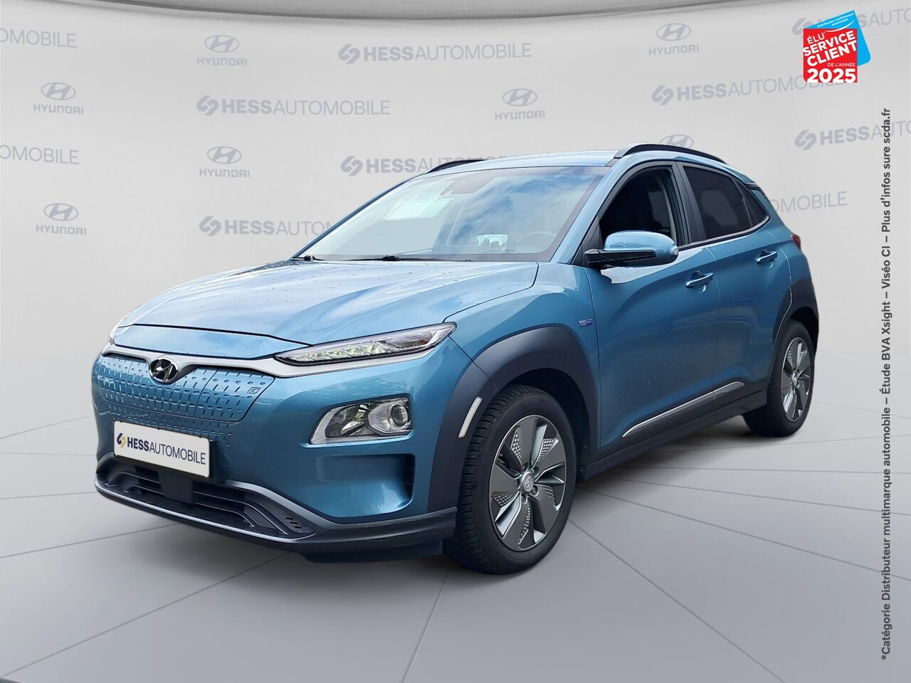 Véhicule d'occasion HYUNDAI KONA ELECTRIC 136 CH CREATIVE SIEGES CHAUF CAMERA HUD chez Renault Colmar