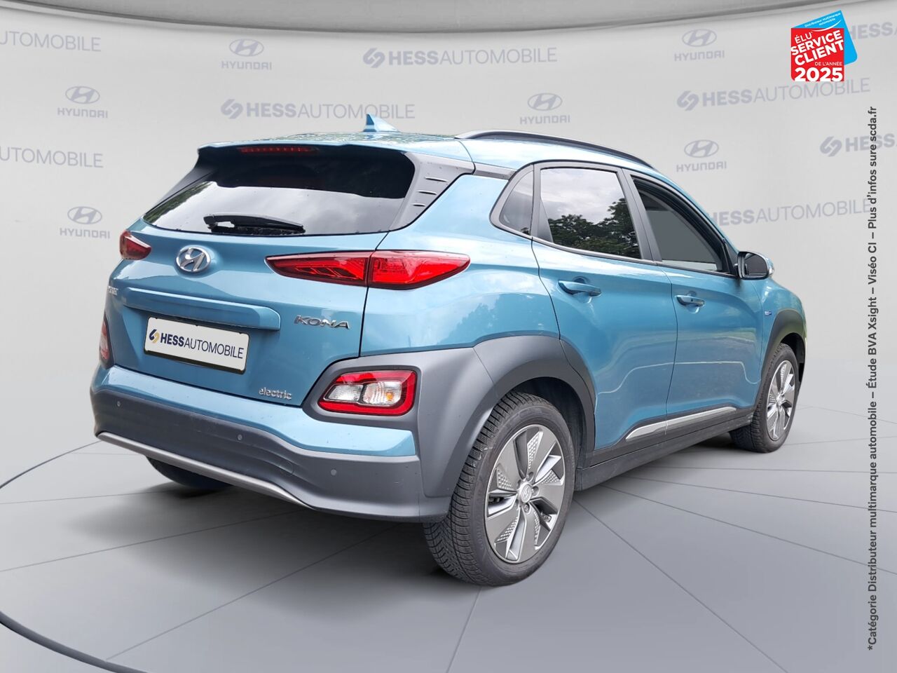 Véhicule d'occasion HYUNDAI KONA ELECTRIC 136 CH CREATIVE SIEGES CHAUF CAMERA HUD chez Renault Colmar