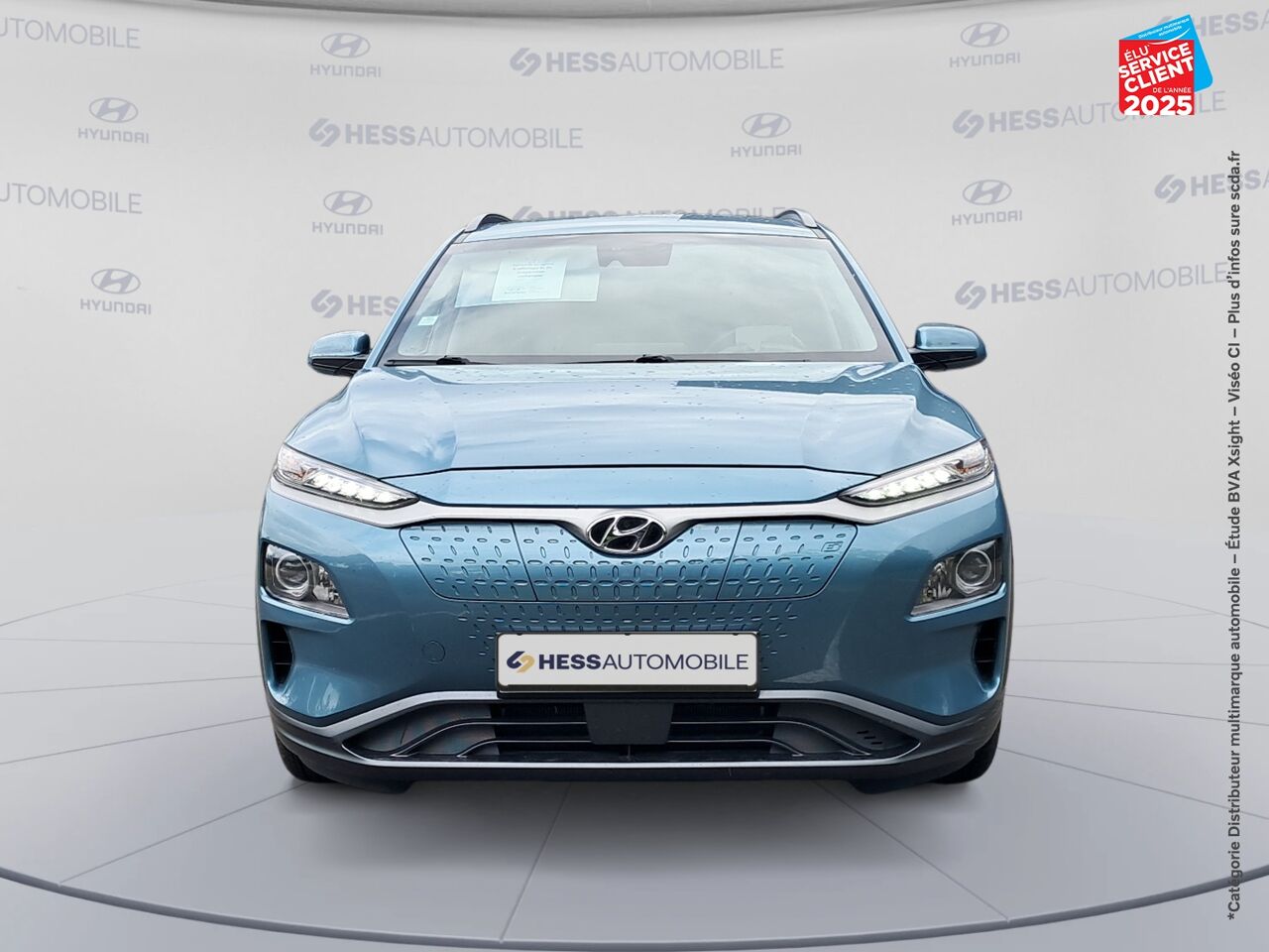 Véhicule d'occasion HYUNDAI KONA ELECTRIC 136 CH CREATIVE SIEGES CHAUF CAMERA HUD chez Renault Colmar