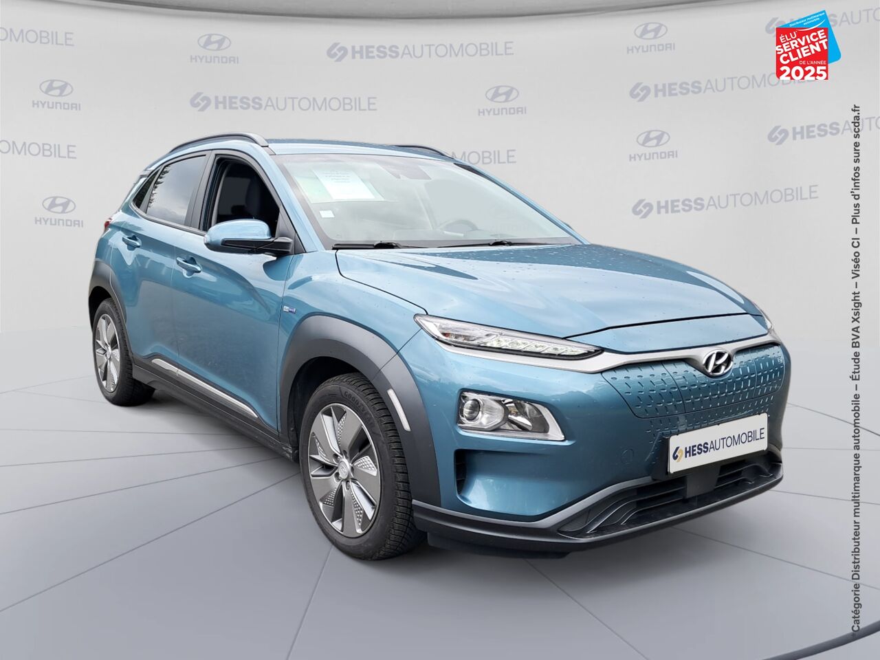 Véhicule d'occasion HYUNDAI KONA ELECTRIC 136 CH CREATIVE SIEGES CHAUF CAMERA HUD chez Renault Colmar