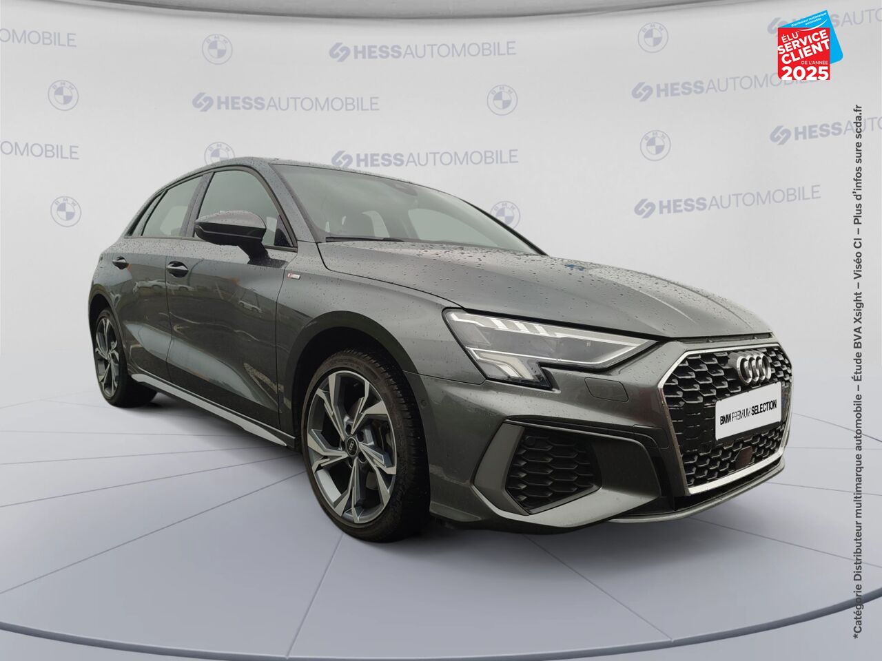 Véhicule d'occasion AUDI A3 SPORTBACK 40 TFSI E 204CH S LINE S TRONIC 6 chez BMW Pontarlier