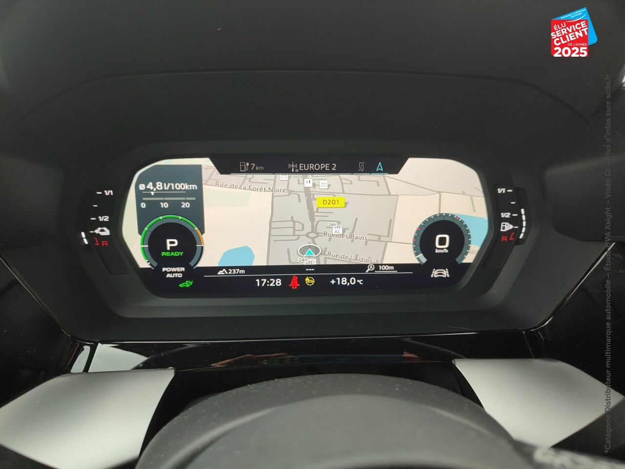Véhicule d'occasion AUDI A3 SPORTBACK 40 TFSI E 204CH S LINE S TRONIC 6 chez BMW Pontarlier