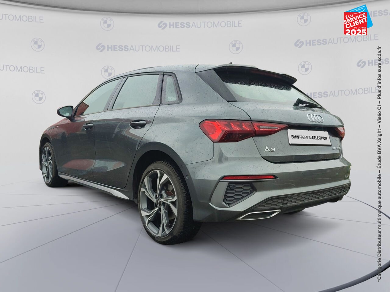 Véhicule d'occasion AUDI A3 SPORTBACK 40 TFSI E 204CH S LINE S TRONIC 6 chez BMW Pontarlier