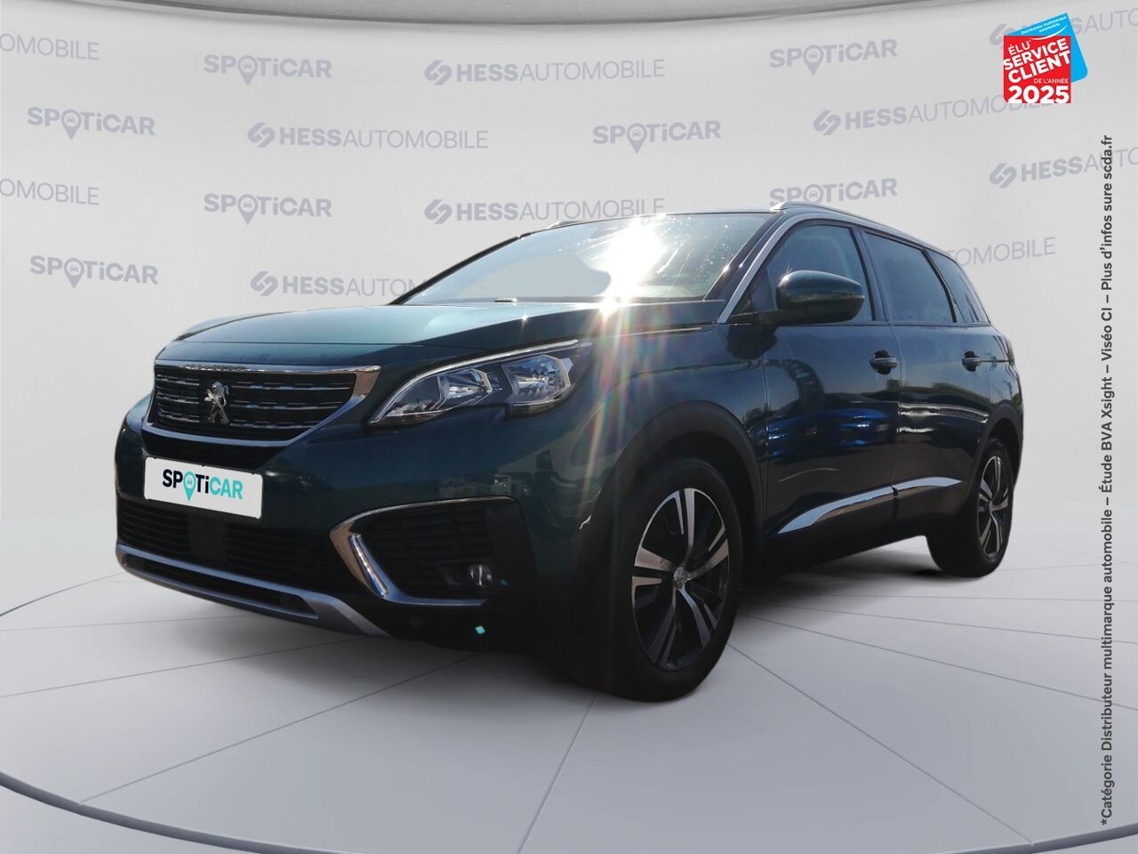 Véhicule d'occasion PEUGEOT 5008 1.2 PURETECH 130CH ALLURE SS chez Renault Sélestat
