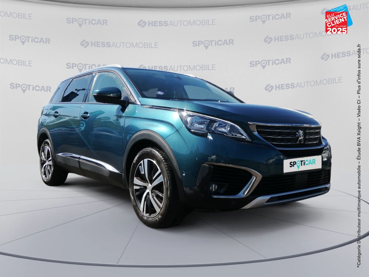 Véhicule d'occasion PEUGEOT 5008 1.2 PURETECH 130CH ALLURE SS chez Renault Sélestat