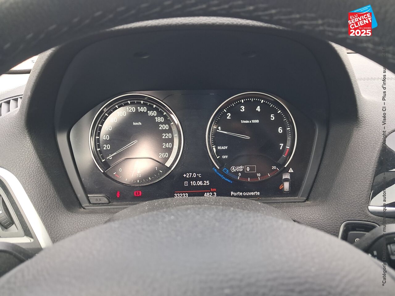 Véhicule d'occasion BMW SERIE 1 116I 109CH LOUNGE 5P EURO6D-T GPS CAMERA chez BMW Dole