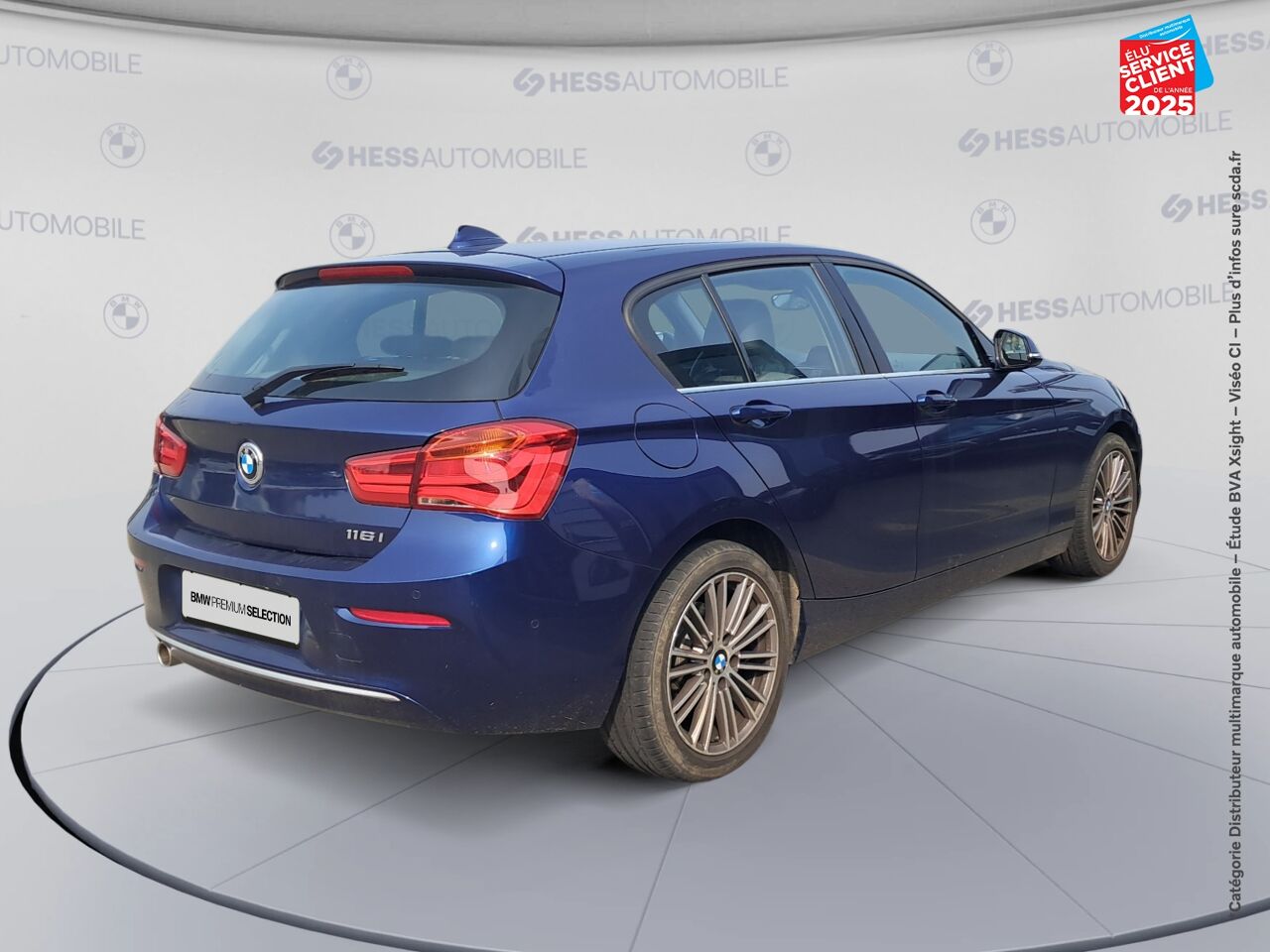Véhicule d'occasion BMW SERIE 1 116I 109CH LOUNGE 5P EURO6D-T GPS CAMERA chez BMW Dole
