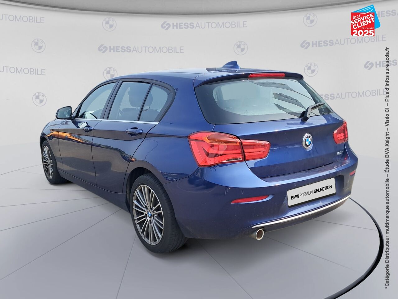 Véhicule d'occasion BMW SERIE 1 116I 109CH LOUNGE 5P EURO6D-T GPS CAMERA chez BMW Dole