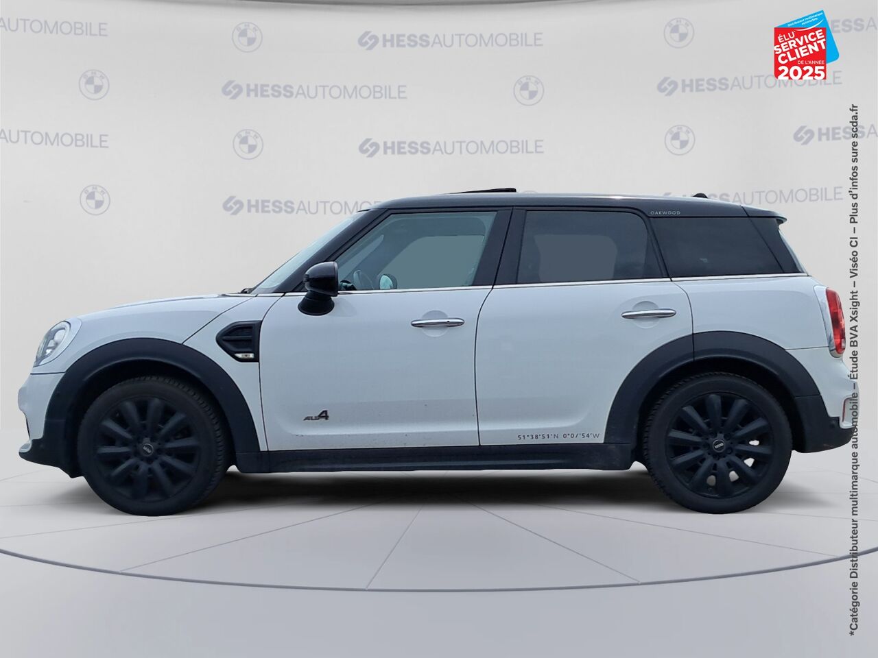 Véhicule d'occasion MINI COUNTRYMAN COOPER 136CH OAKWOOD BVA7 EURO6D-T GPS RADAR AV/AR chez MINI Besançon
