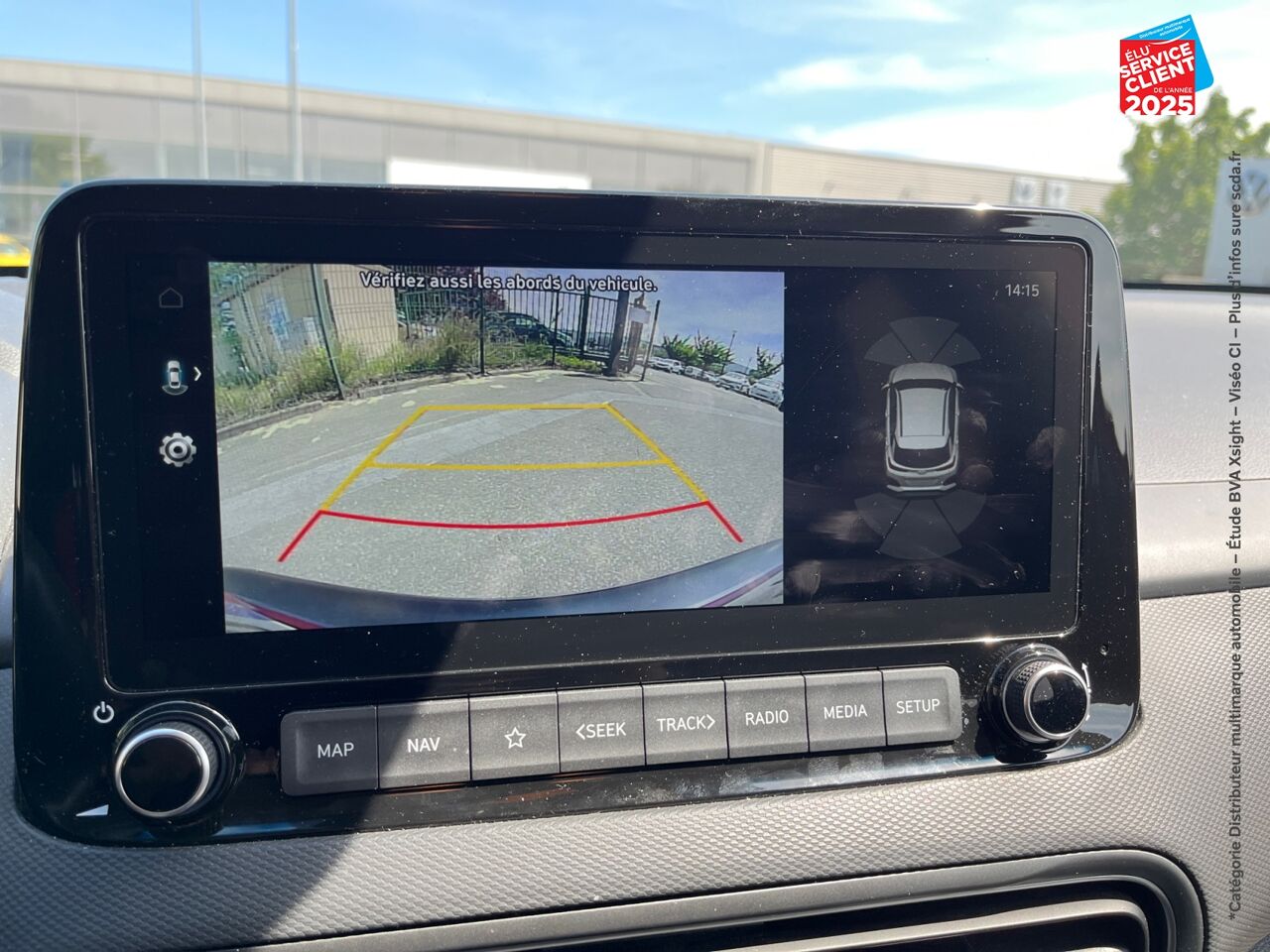 Véhicule d'occasion HYUNDAI KONA 1.6 GDI 141CH HYBRID EXECUTIVE DCT-6 chez Toyota Bar le Duc