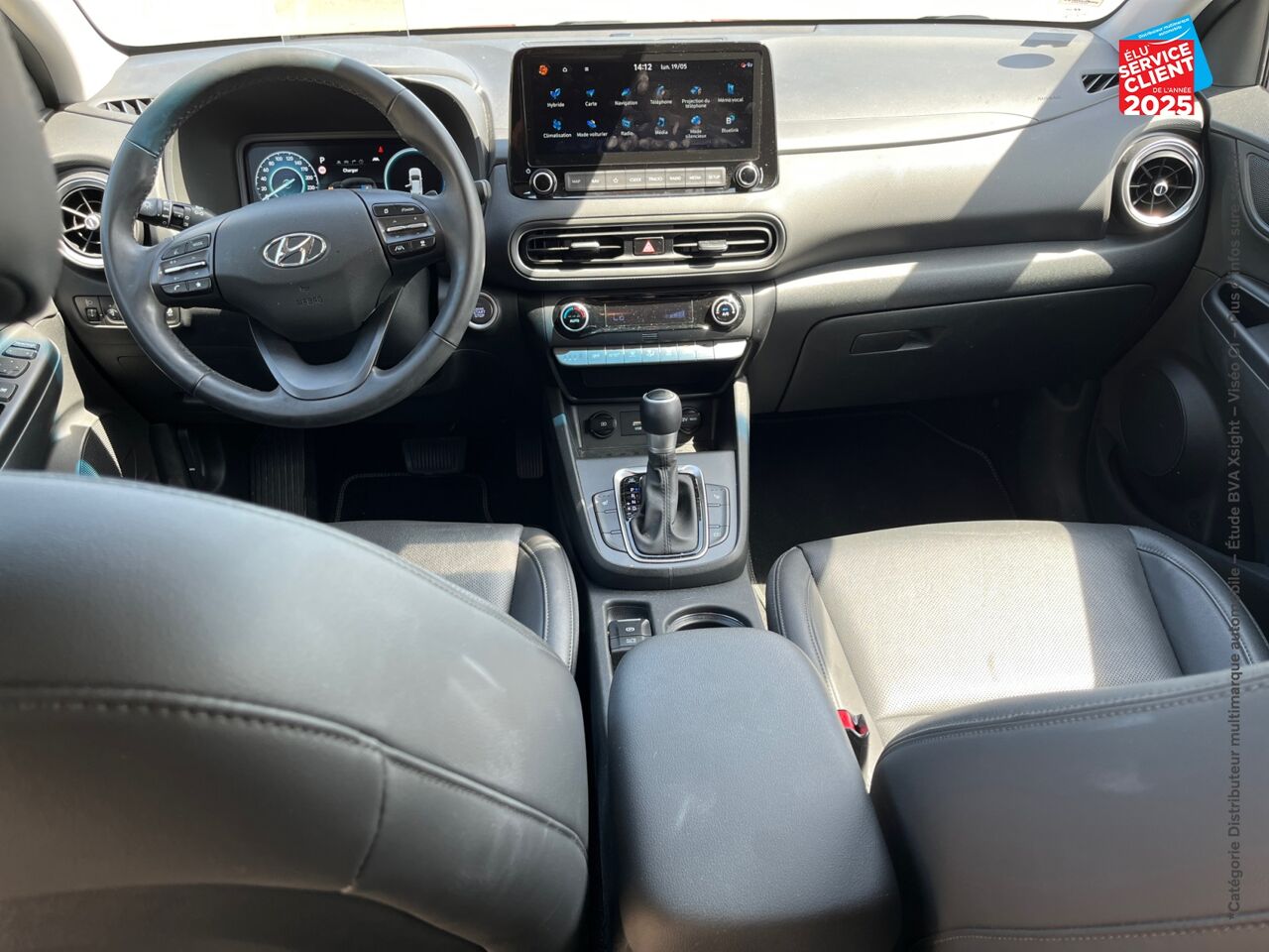 Véhicule d'occasion HYUNDAI KONA 1.6 GDI 141CH HYBRID EXECUTIVE DCT-6 chez Toyota Bar le Duc