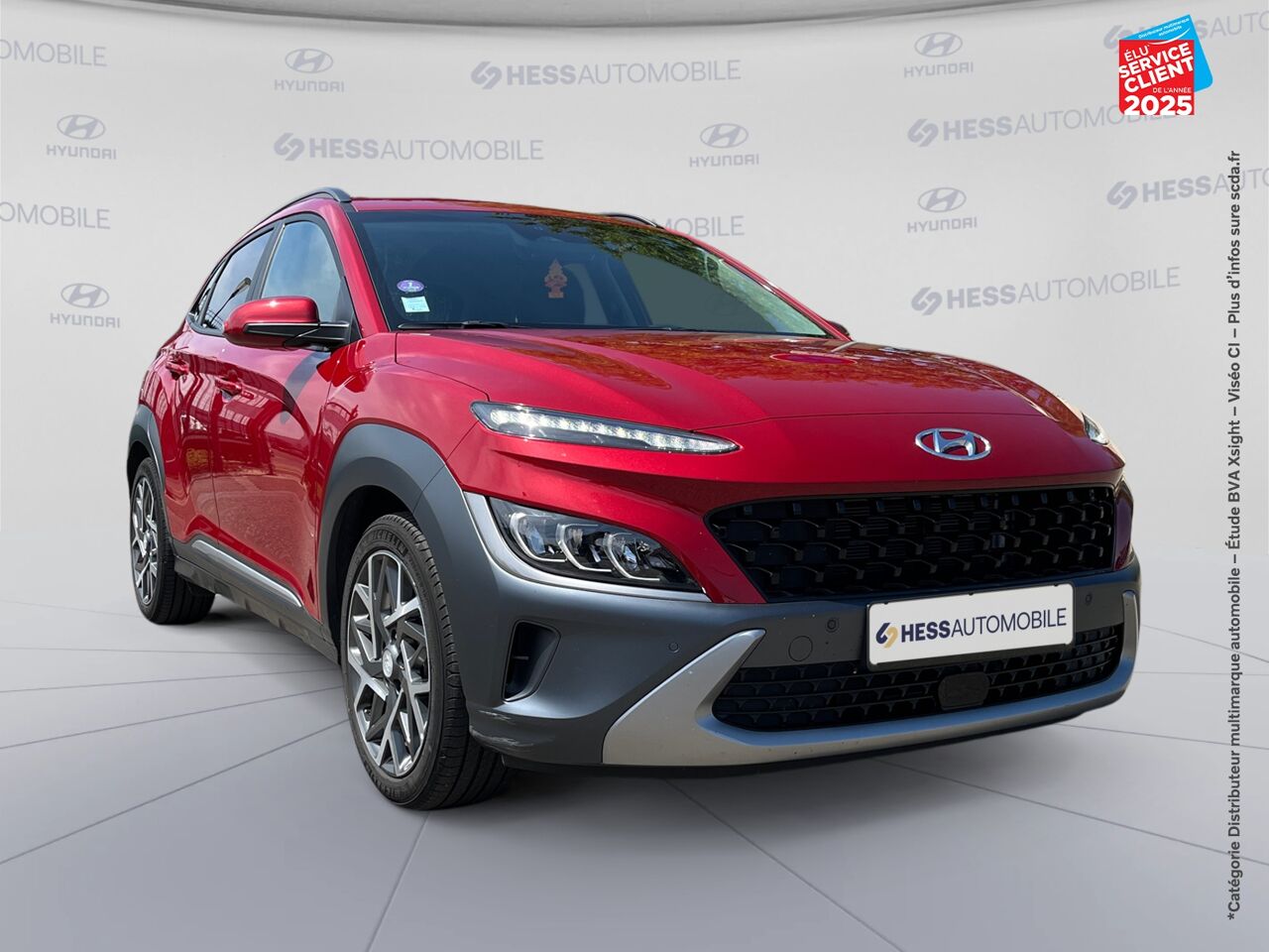 Véhicule d'occasion HYUNDAI KONA 1.6 GDI 141CH HYBRID EXECUTIVE DCT-6 chez Toyota Bar le Duc