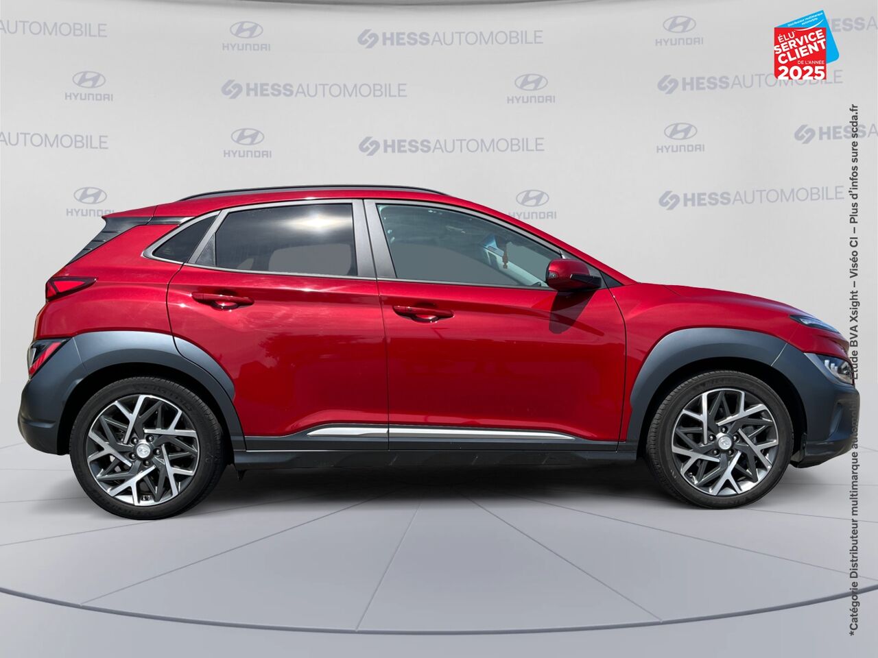 Véhicule d'occasion HYUNDAI KONA 1.6 GDI 141CH HYBRID EXECUTIVE DCT-6 chez Toyota Bar le Duc
