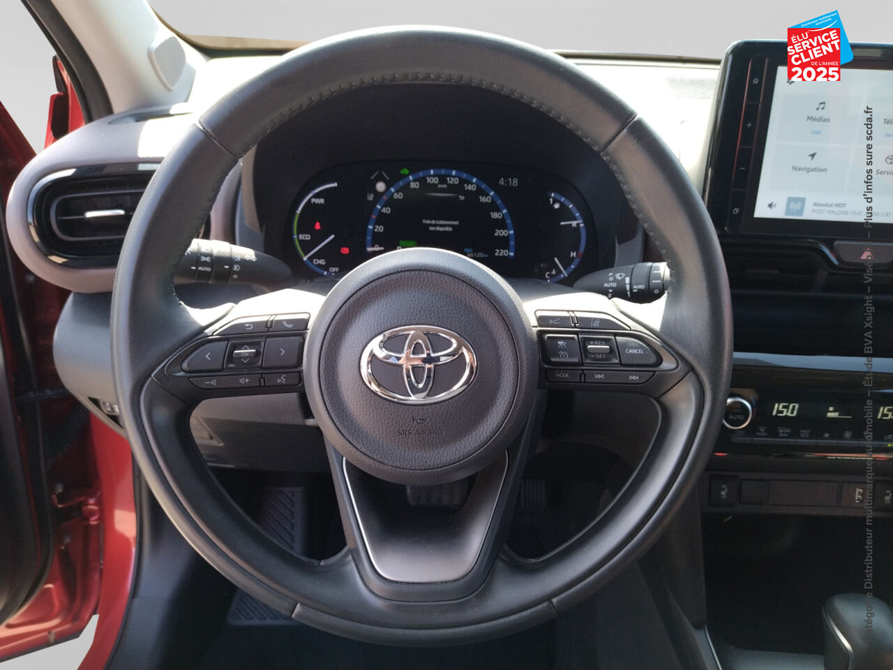 Véhicule d'occasion TOYOTA YARIS CROSS 116H COLLECTION MY21 chez Renault Colmar
