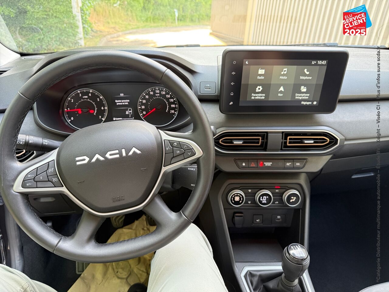 Véhicule d'occasion DACIA SANDERO 1.0 ECO-G 100CH STEPWAY EXTREME + -24 chez Toyota Thionville