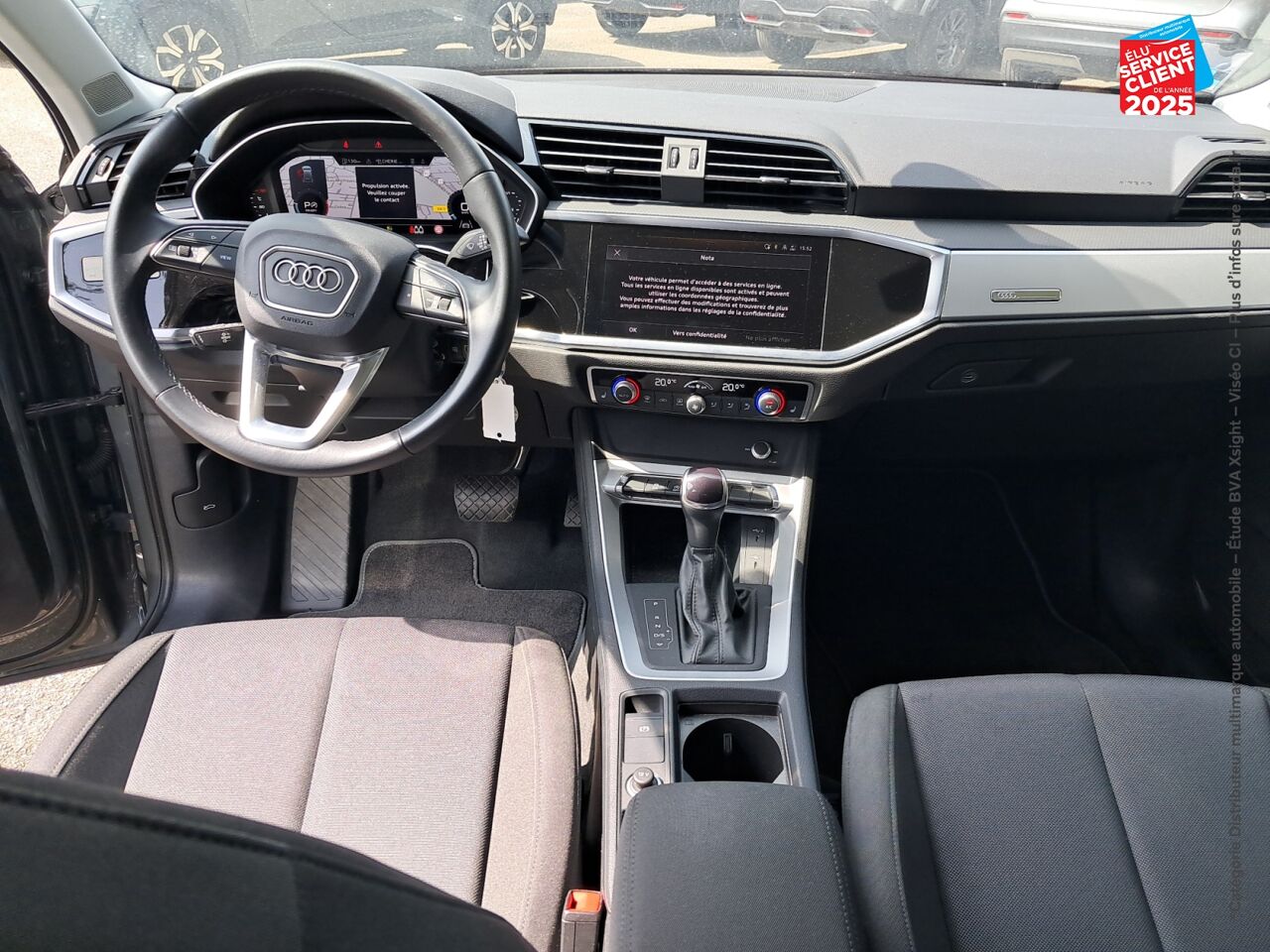 Véhicule d'occasion AUDI Q3 35 TDI 150CH DESIGN S TRONIC 7 chez Toyota Sarreguemines