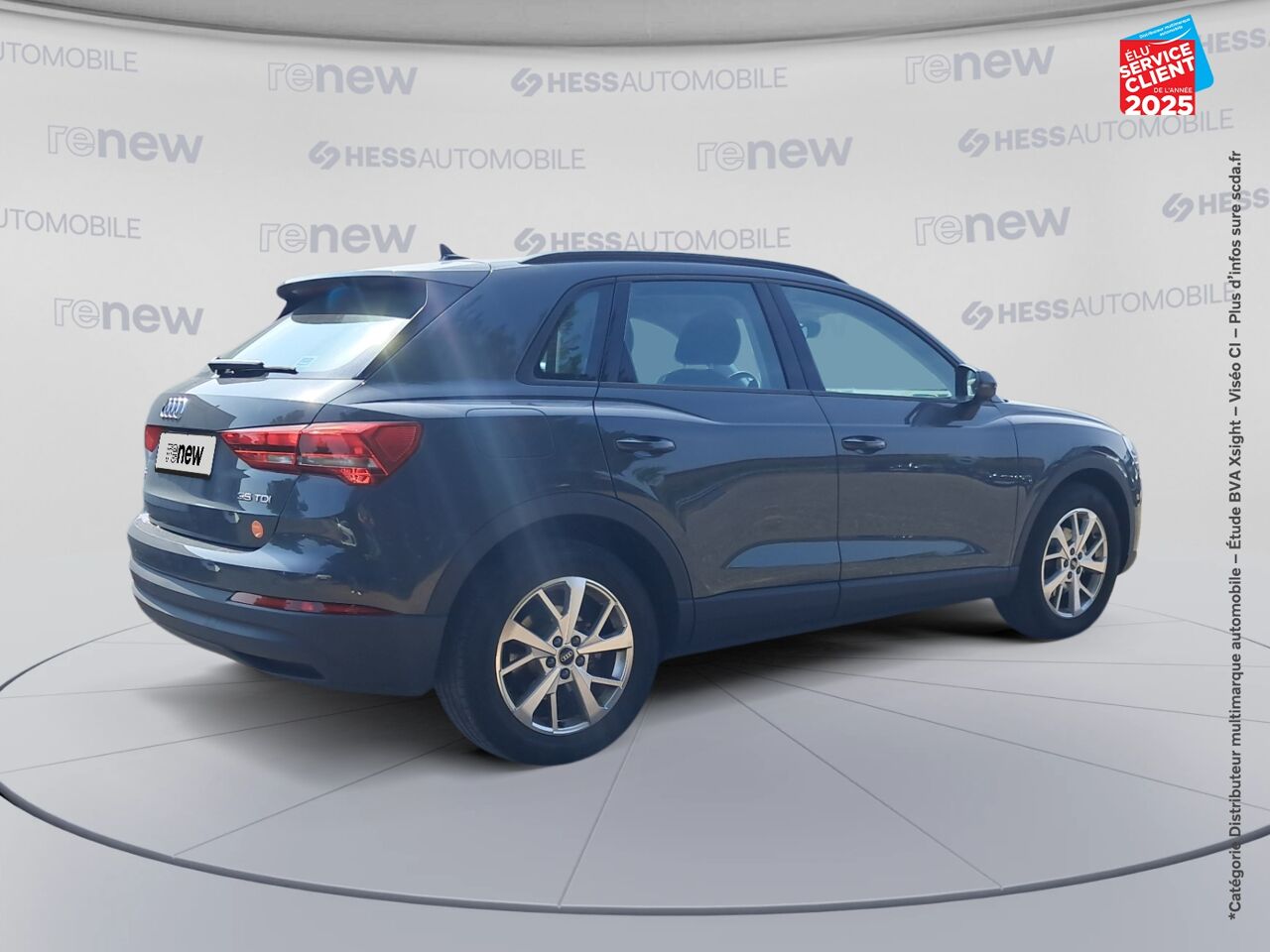 Véhicule d'occasion AUDI Q3 35 TDI 150CH DESIGN S TRONIC 7 chez Toyota Sarreguemines