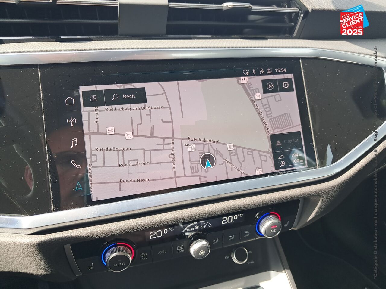 Véhicule d'occasion AUDI Q3 35 TDI 150CH DESIGN S TRONIC 7 chez Toyota Sarreguemines